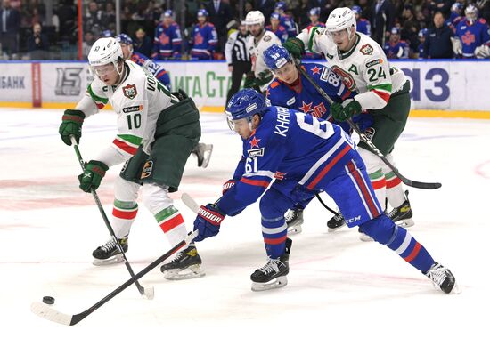 Хоккей. КХЛ. Матч СКА - "Ак Барс"
