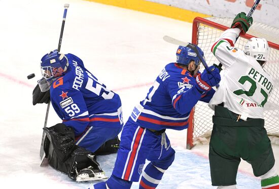 Хоккей. КХЛ. Матч СКА - "Ак Барс"