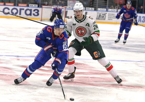 Хоккей. КХЛ. Матч СКА - "Ак Барс"