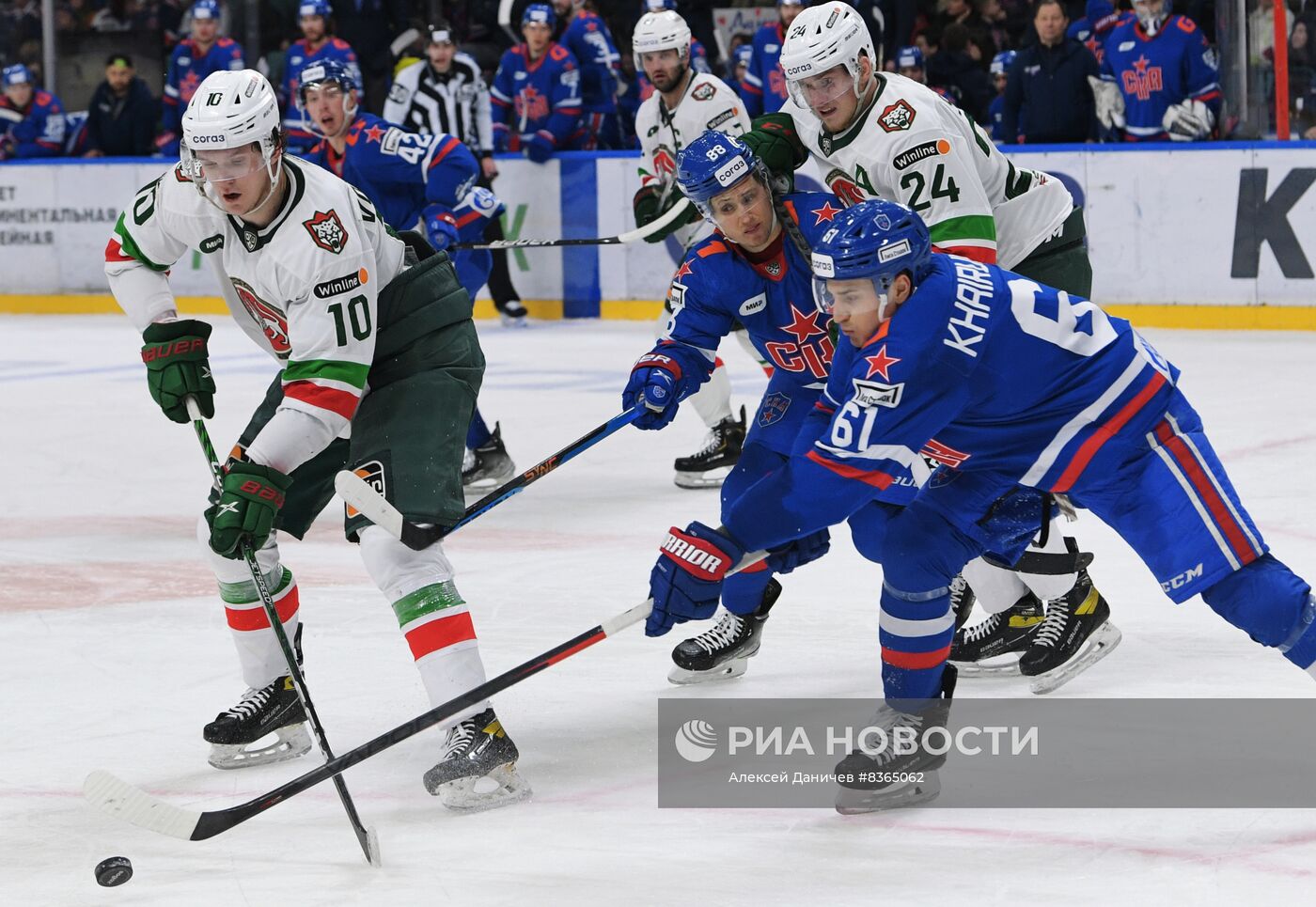 Хоккей. КХЛ. Матч СКА - "Ак Барс"