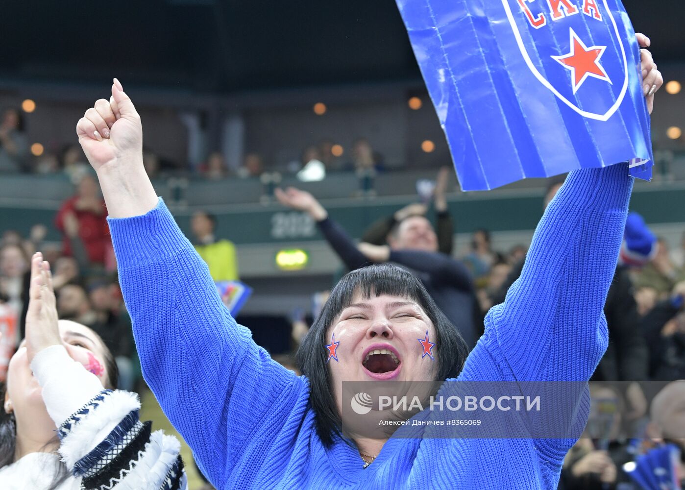 Хоккей. КХЛ. Матч СКА - "Ак Барс"