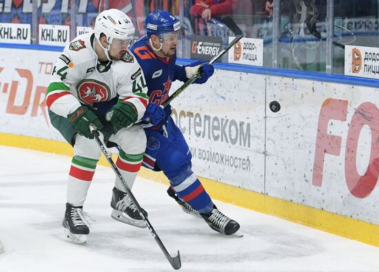 Хоккей. КХЛ. Матч СКА - "Ак Барс"