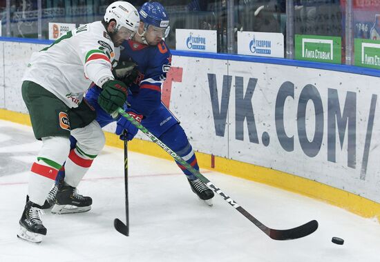 Хоккей. КХЛ. Матч СКА - "Ак Барс"