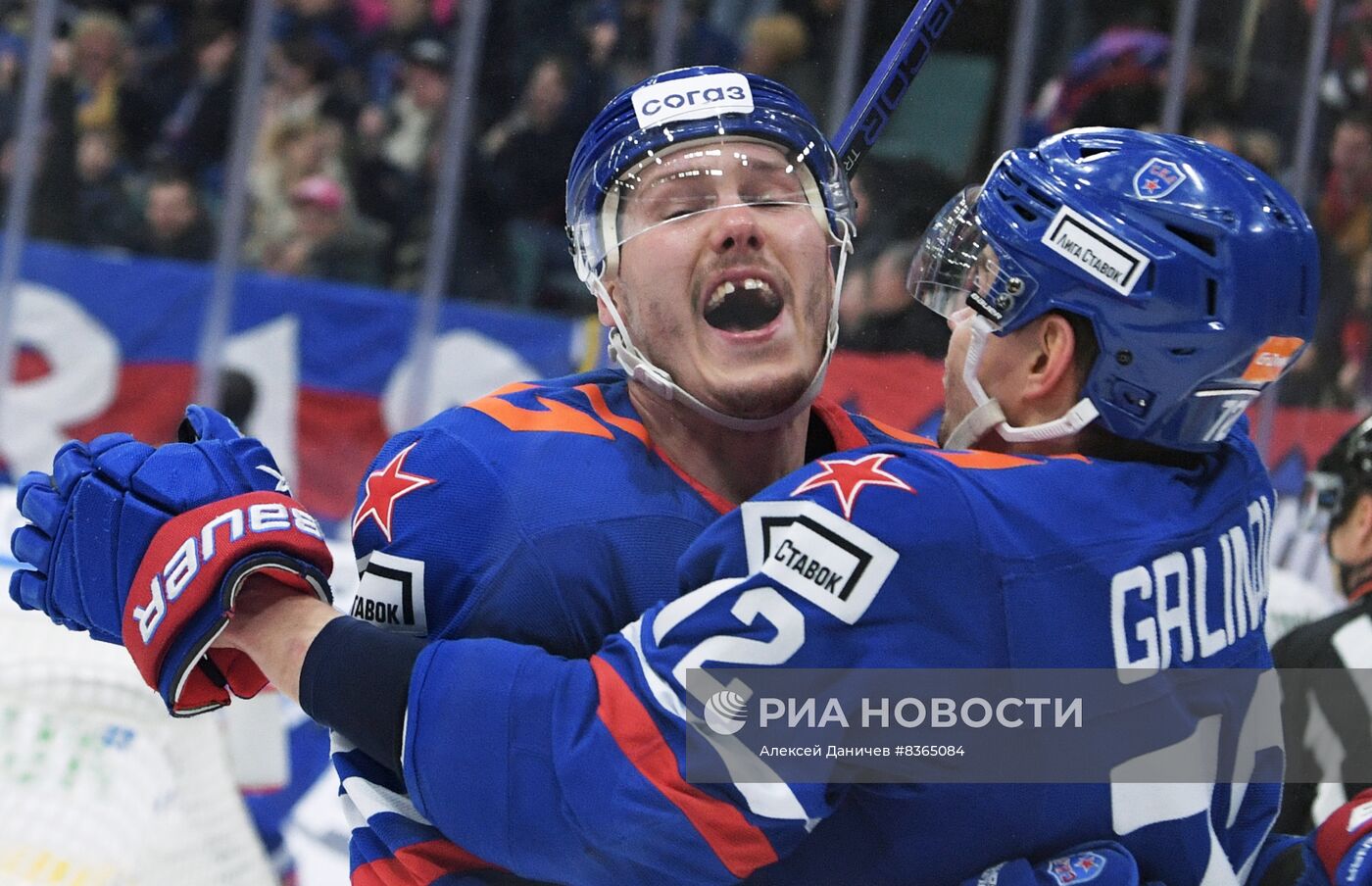Хоккей. КХЛ. Матч СКА - "Ак Барс"