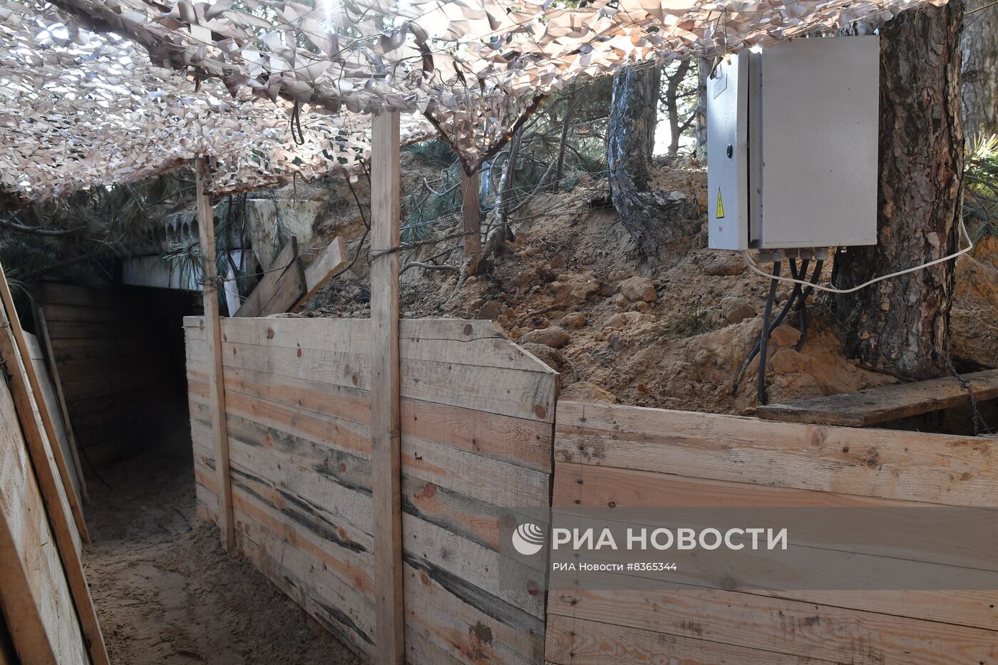 Позиции мобилизованных бойцов ВС РФ в южном секторе СВО