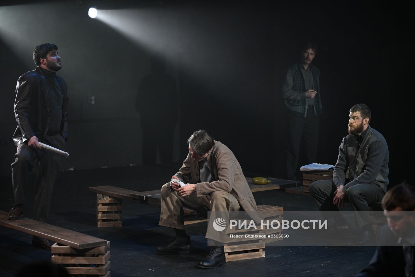 Спектакль "Сталинград-Волгоград" в МХТ им. А. П. Чехова