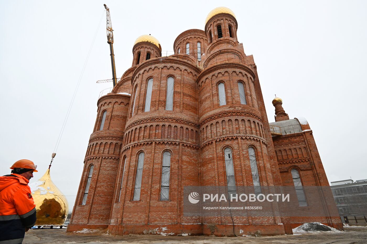 Строительство храма Успения Пресвятой Богородицы в Москве