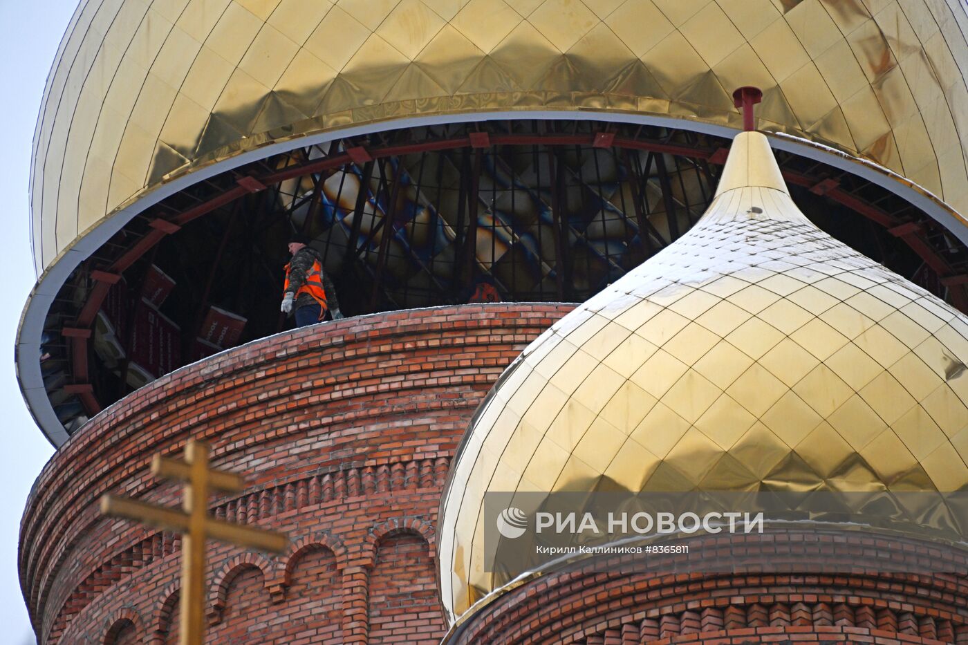 Строительство храма Успения Пресвятой Богородицы в Москве