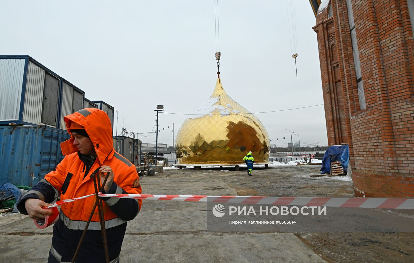 Строительство храма Успения Пресвятой Богородицы в Москве