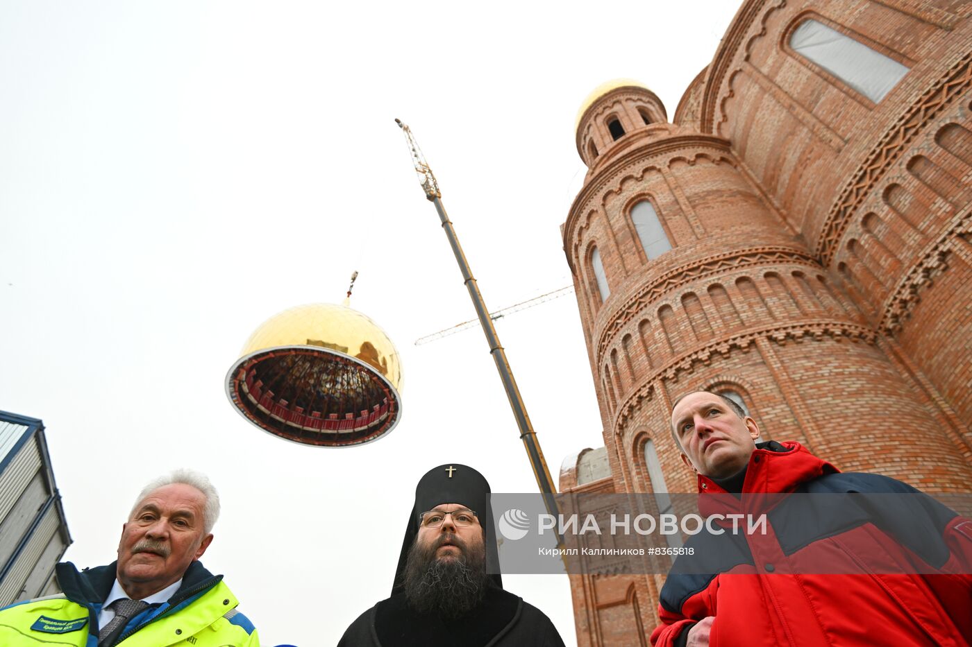 Строительство храма Успения Пресвятой Богородицы в Москве