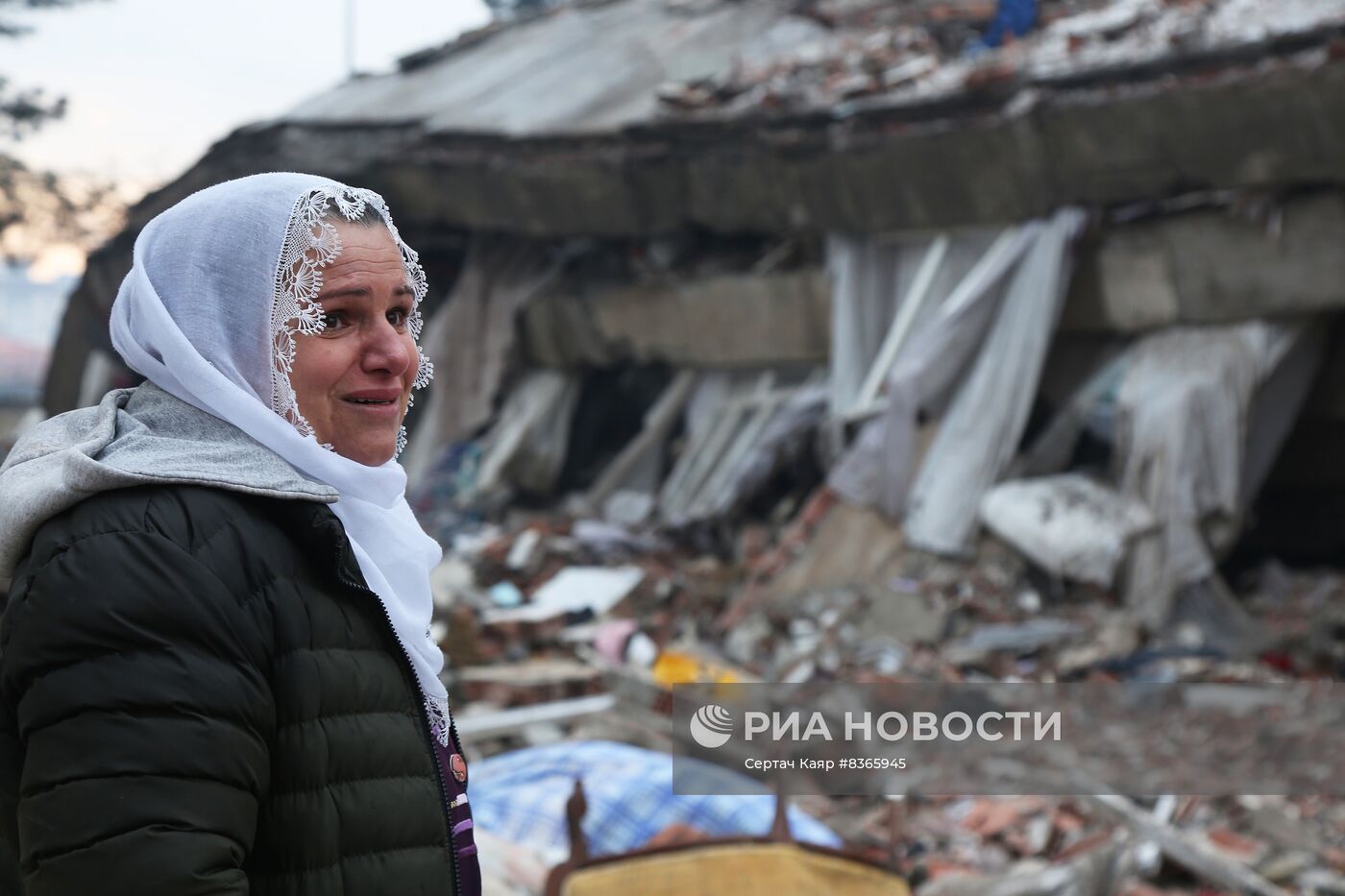 Последствия землетрясения в Турции