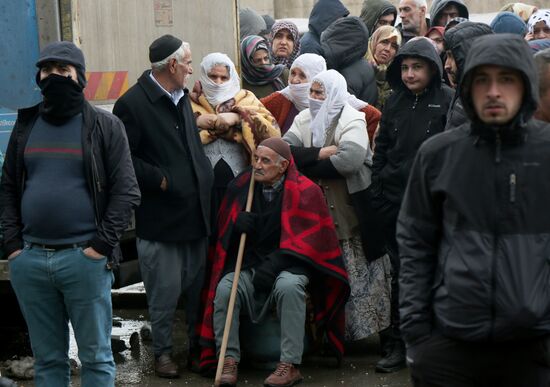 Последствия землетрясения в Турции
