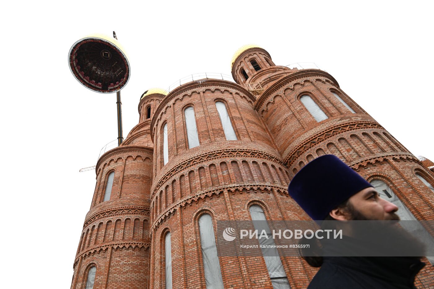 Строительство храма Успения Пресвятой Богородицы в Москве