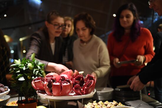 Открытие интерактивной инсталляции "Кухня" в Еврейском музее и центре толерантности