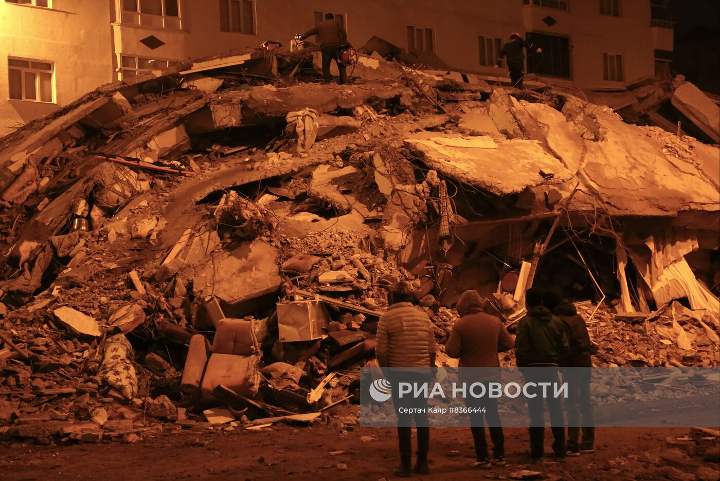 Ликвидация последствий землетрясения в Турции