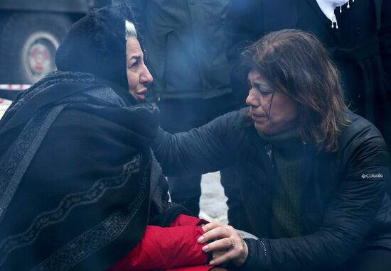 Ликвидация последствий землетрясения в Турции