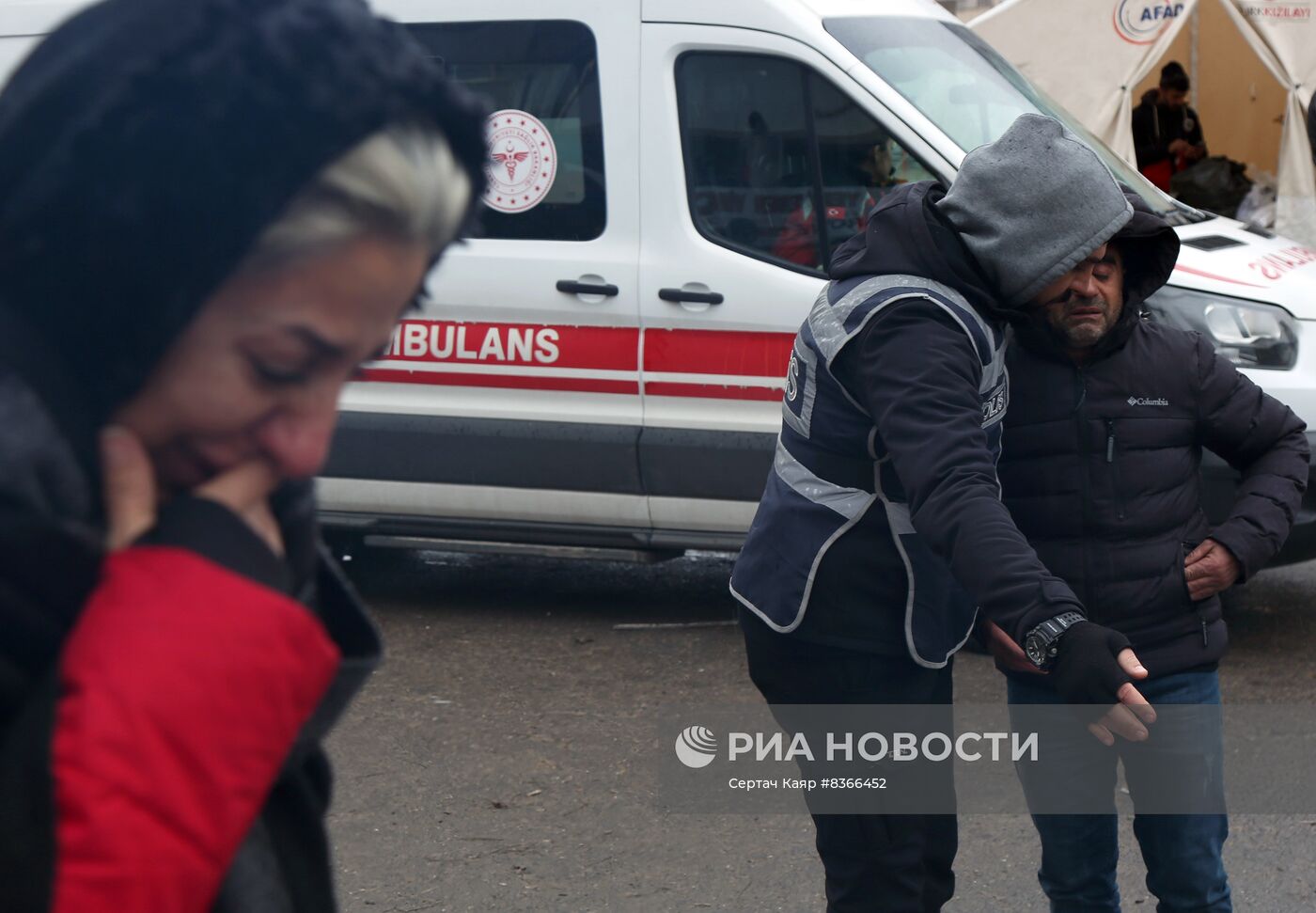 Ликвидация последствий землетрясения в Турции