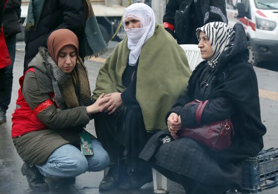 Ликвидация последствий землетрясения в Турции