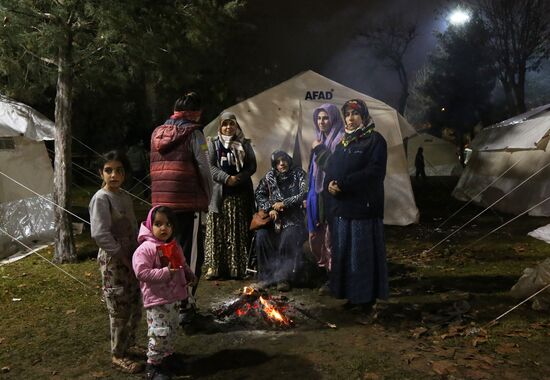 Ликвидация последствий землетрясения в Турции