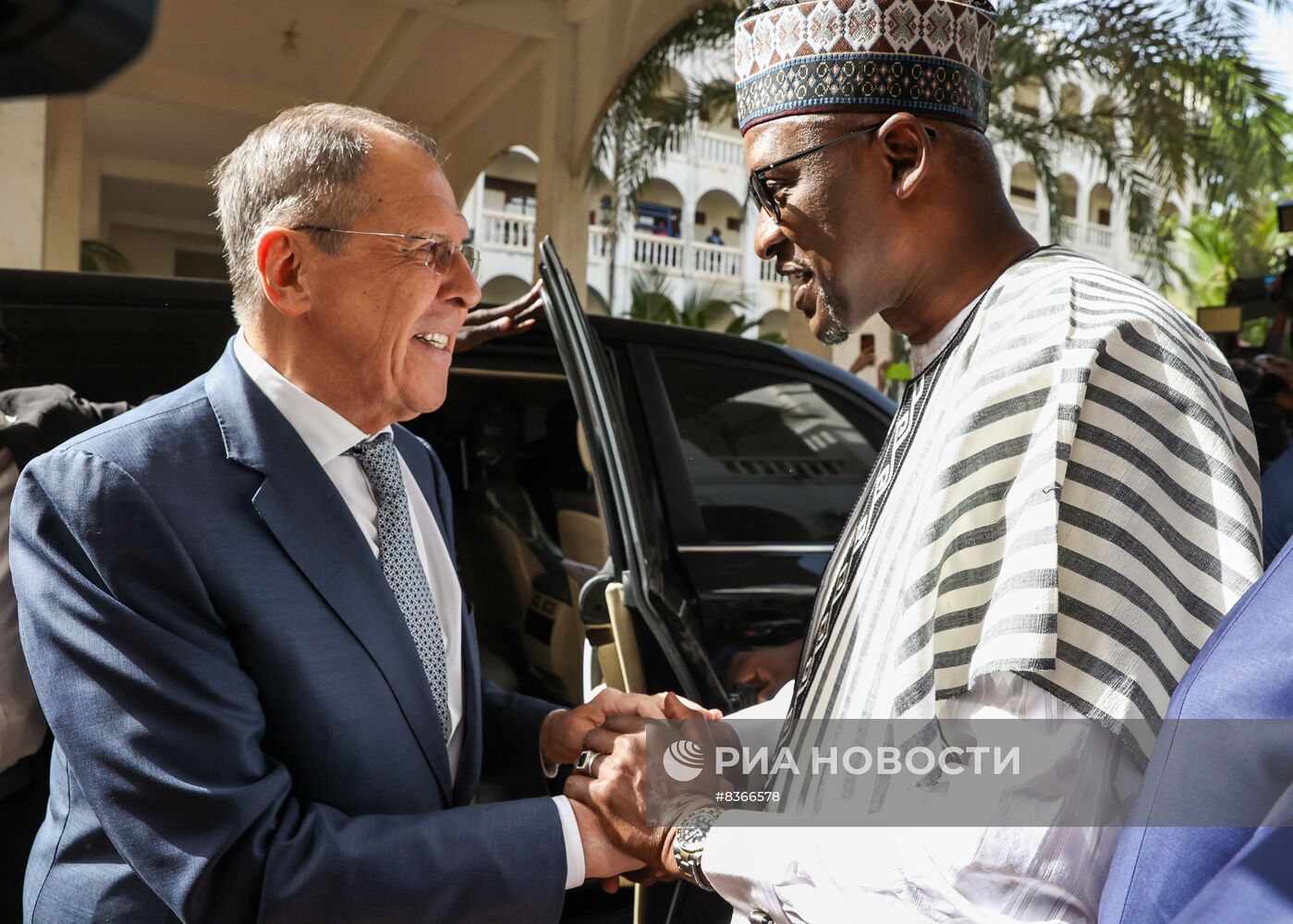 Визит главы МИД РФ С. Лаврова в Мали