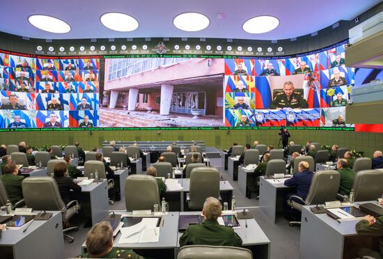 Селекторное заседание Минобороны России