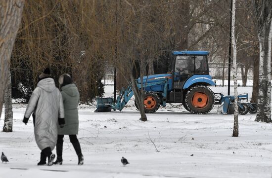 Зима в Крыму