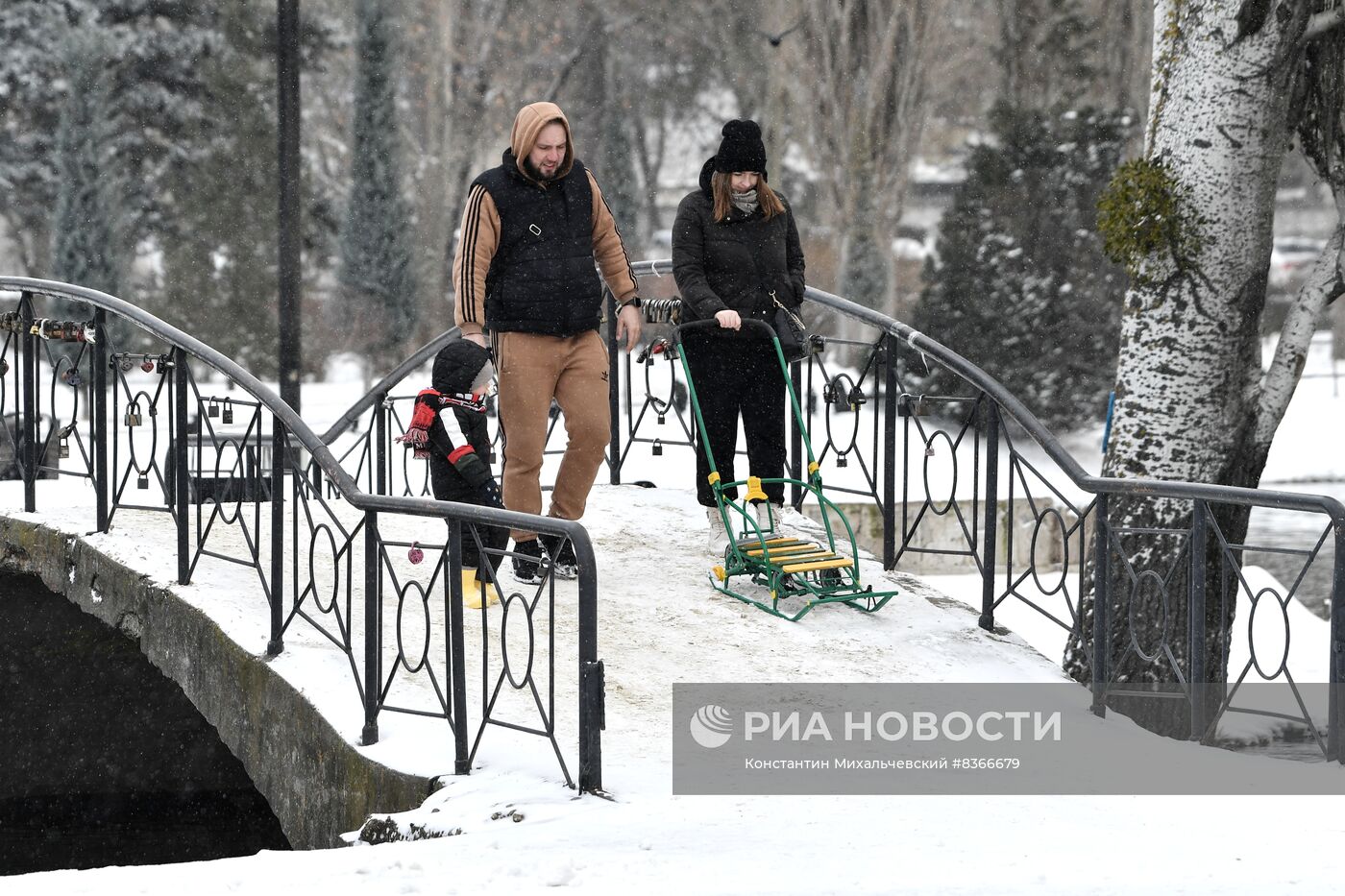 Зима в Крыму