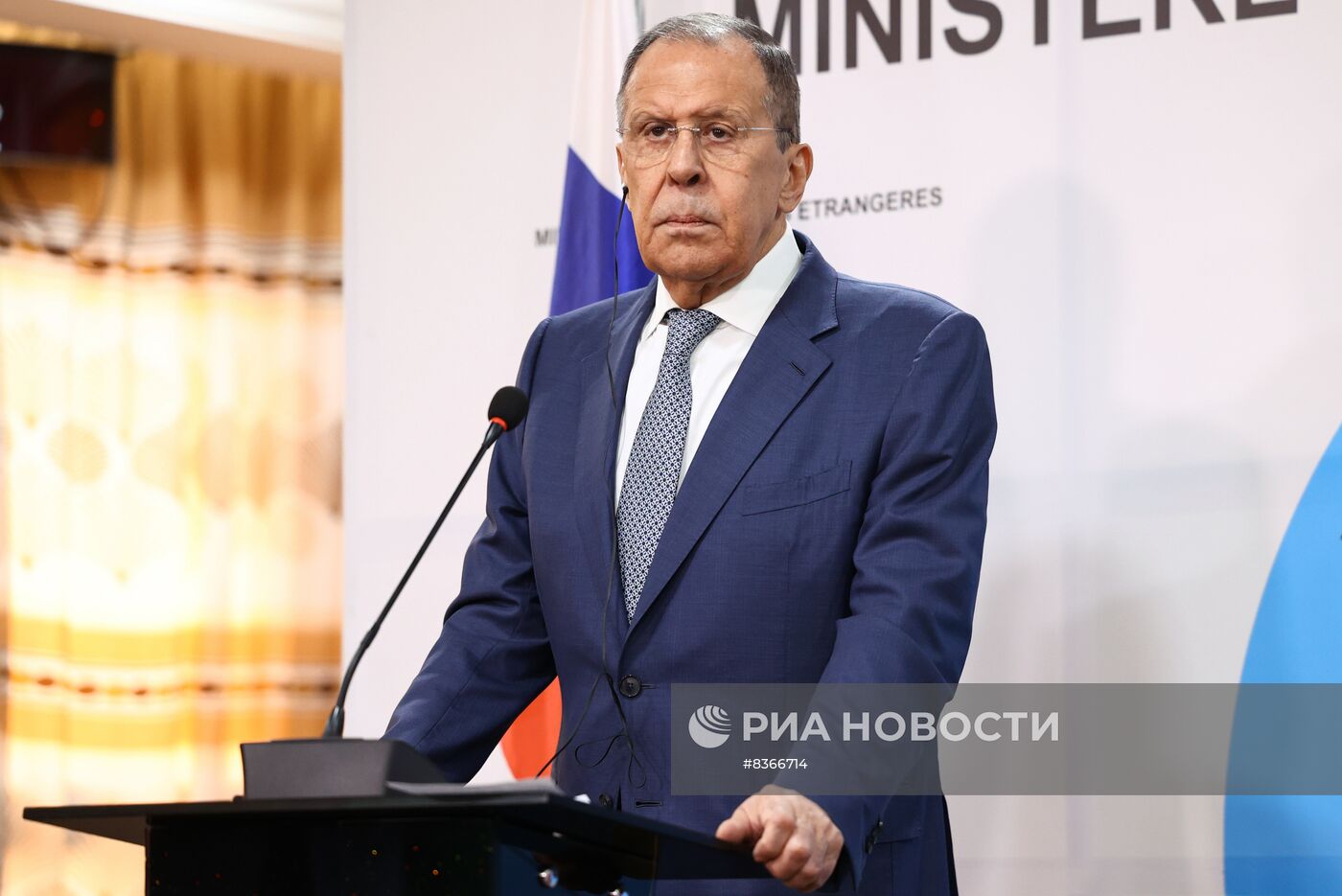 Визит главы МИД РФ С. Лаврова на Мали