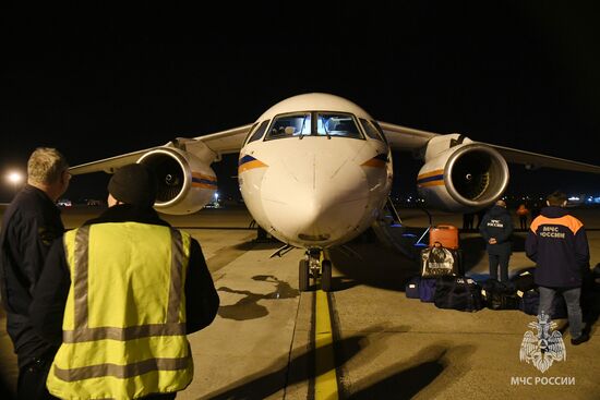 Ликвидация последствий землетрясения в Турции