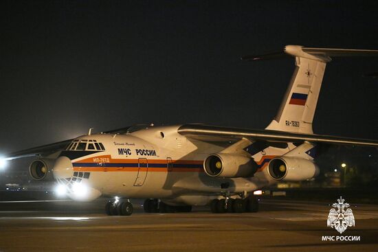 Ликвидация последствий землетрясения в Турции