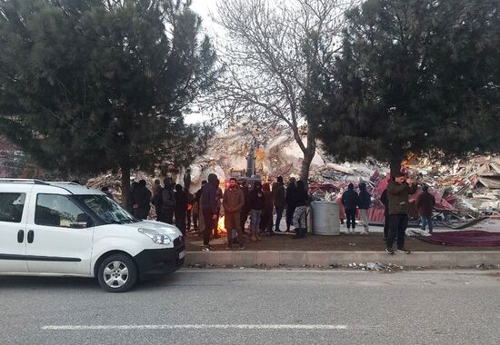 Ликвидация последствий землетрясения в Турции