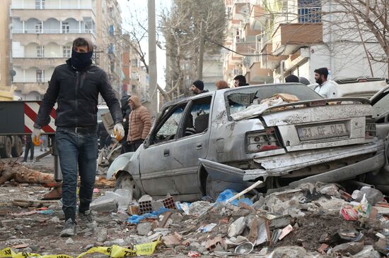 Ликвидация последствий землетрясения в Турции