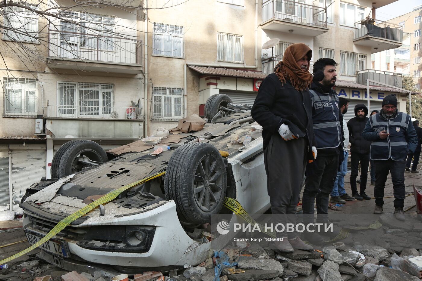 Ликвидация последствий землетрясения в Турции