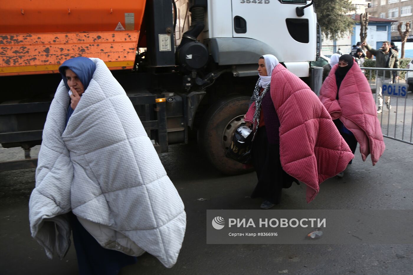 Ликвидация последствий землетрясения в Турции