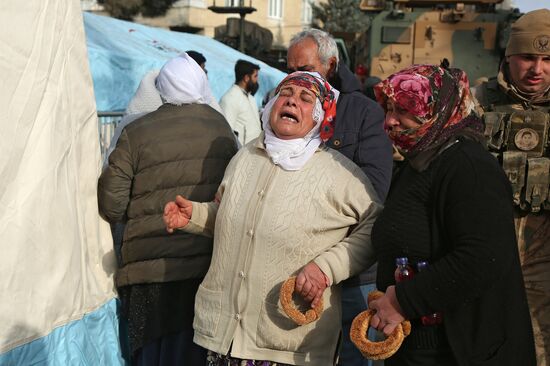 Ликвидация последствий землетрясения в Турции