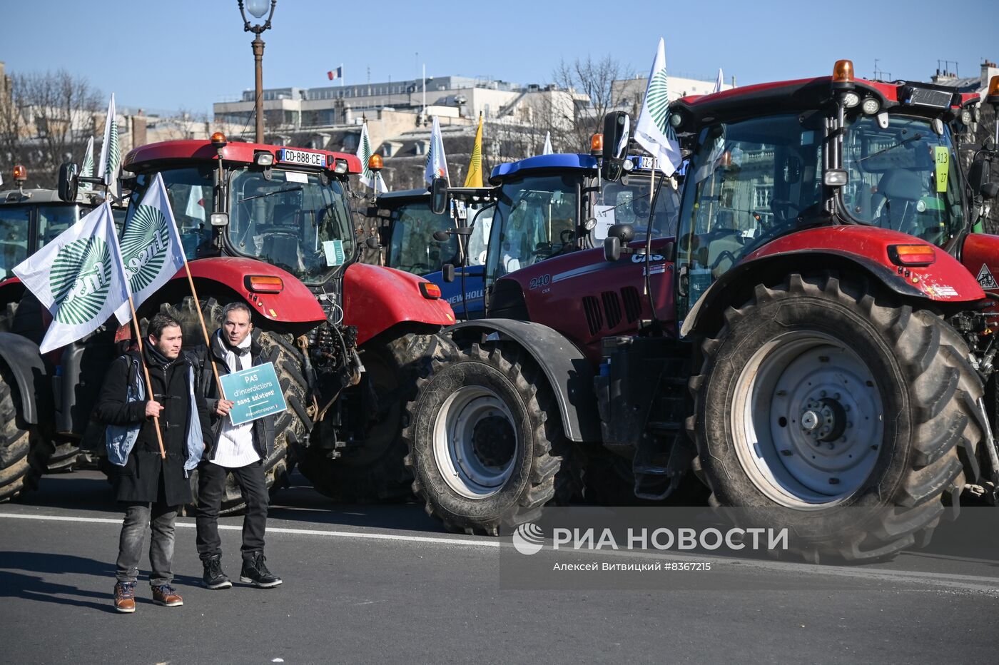 Протесты продолжаются в Париже