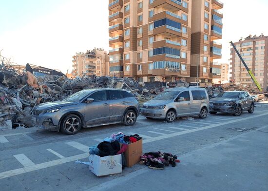 Ликвидация последствий землетрясения в Турции