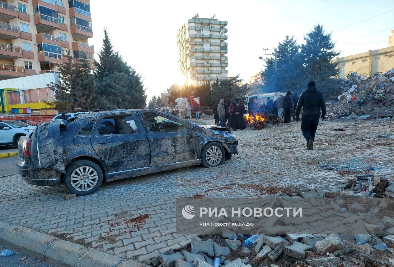 Ликвидация последствий землетрясения в Турции