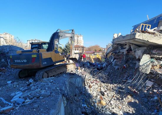 Ликвидация последствий землетрясения в Турции