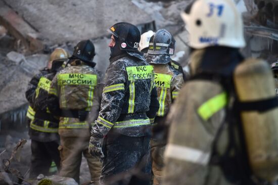 Взрыв газа в жилом доме в Новосибирске