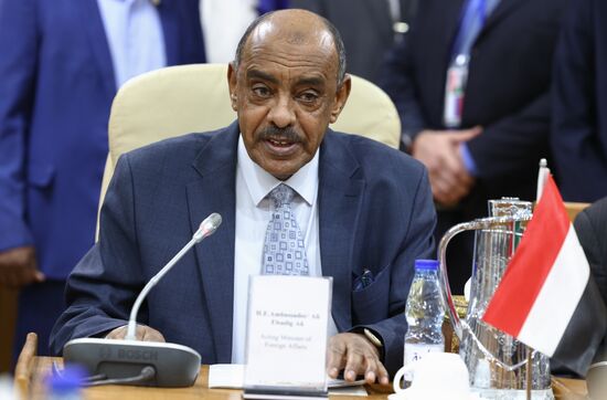 Визит главы МИД РФ С. Лаврова в Судан