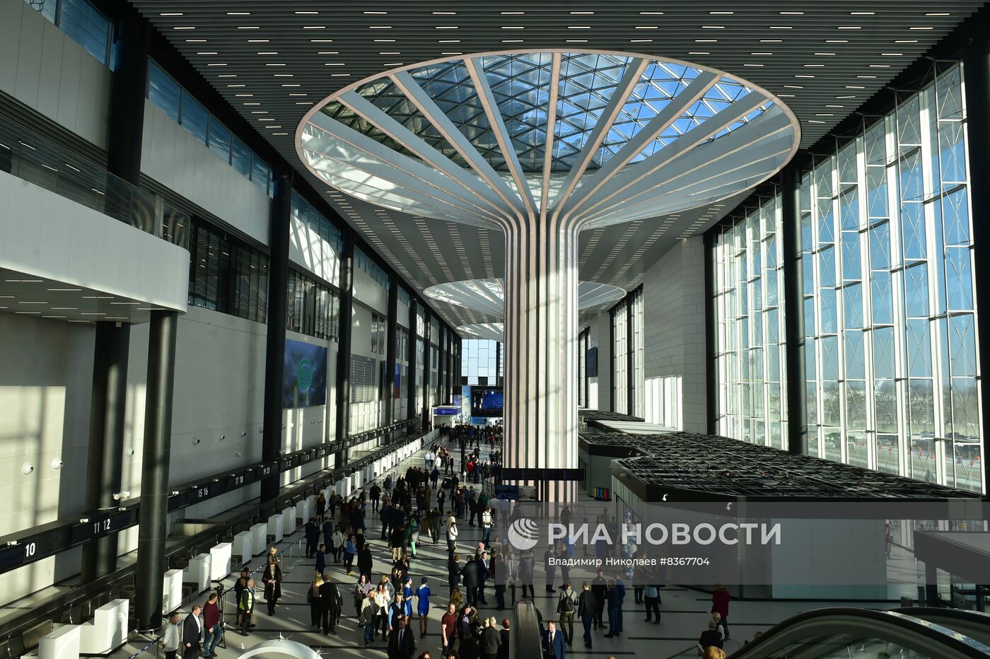 Открытие нового терминала аэропорта Толмачево в Новосибирске