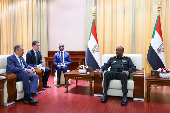 Визит главы МИД РФ С. Лаврова в Судан