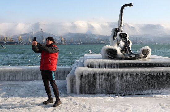 Последствия шторма в Новороссийске