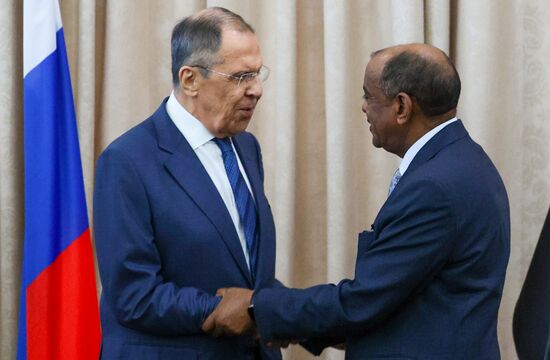 Визит главы МИД РФ С. Лаврова в Судан