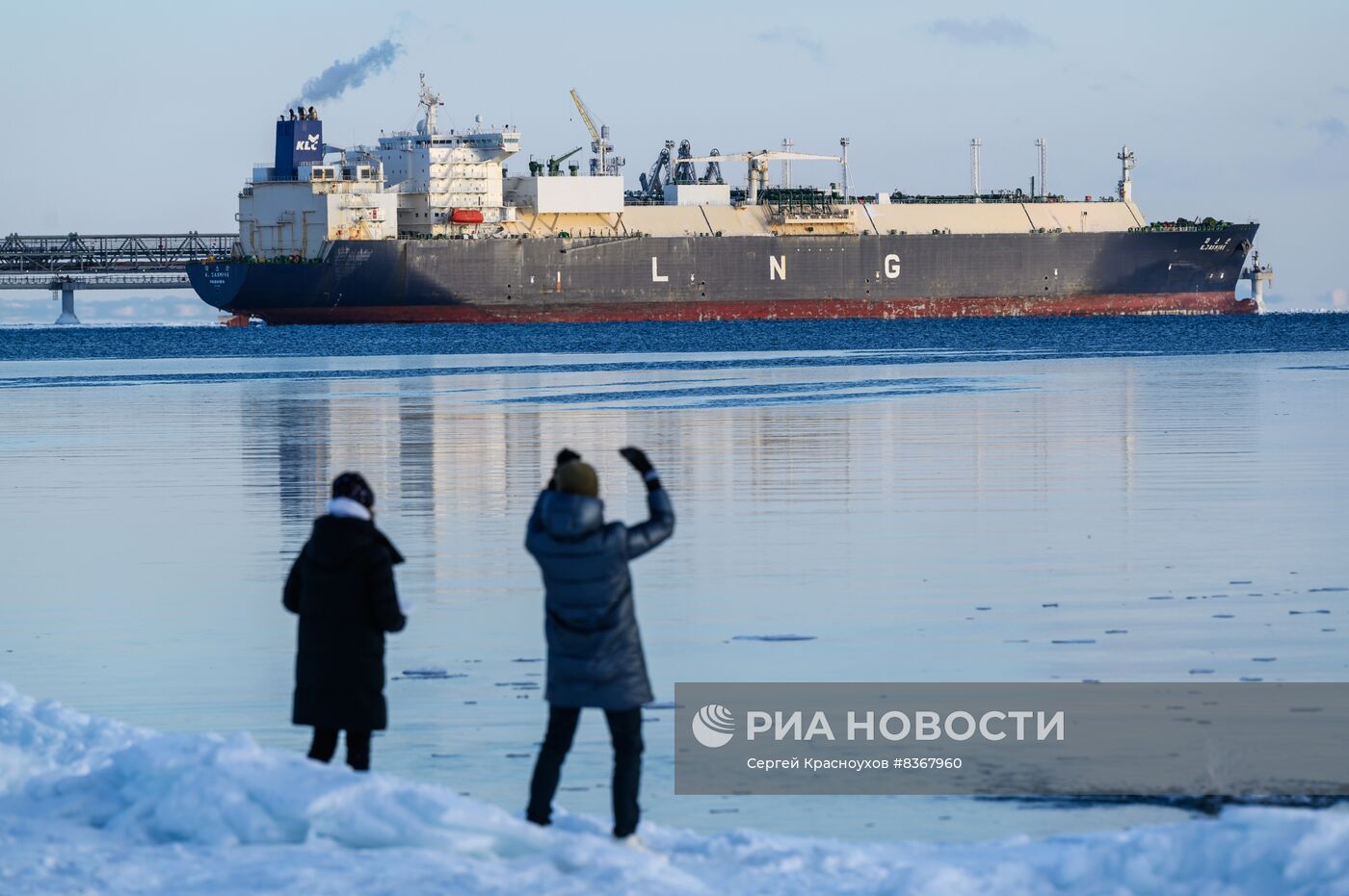 Завод по переработке СПГ на Сахалине