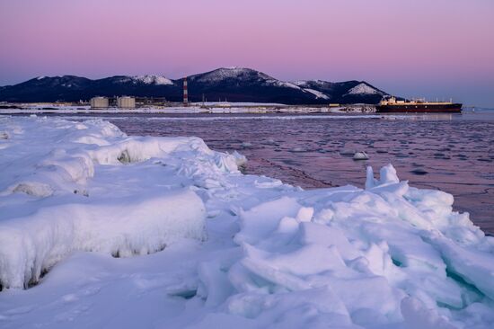 Завод по переработке СПГ на Сахалине