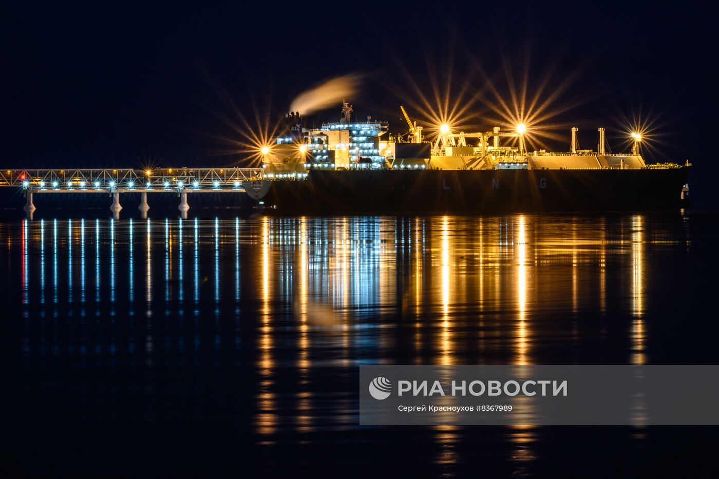 Завод по переработке СПГ на Сахалине