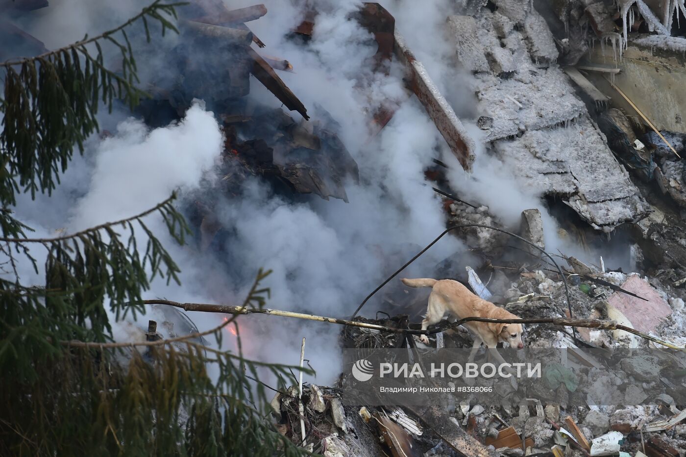 Взрыв газа в жилом доме в Новосибирске