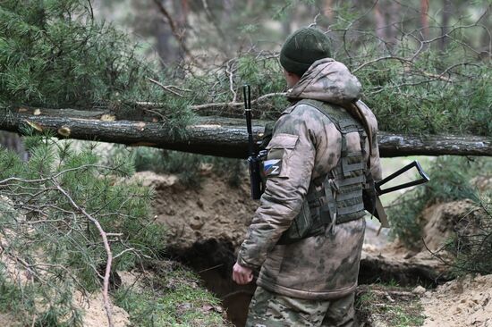 Боевая работа танкистов в зоне СВО